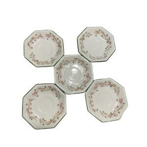 Vintage Eternal Beau By Johnson Brothers 5 1/2" Saucer - Lot Of 5